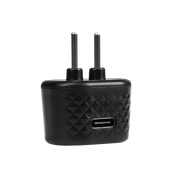 Rimba Electro Play - E-Stim Buttplug - Bi-Polair - Zwart-Erotiekvoordeel.nl