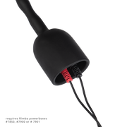 Rimba Electro Play - E-Stim Urethral Dilator - Bipolar - Black-Laced-up.nl