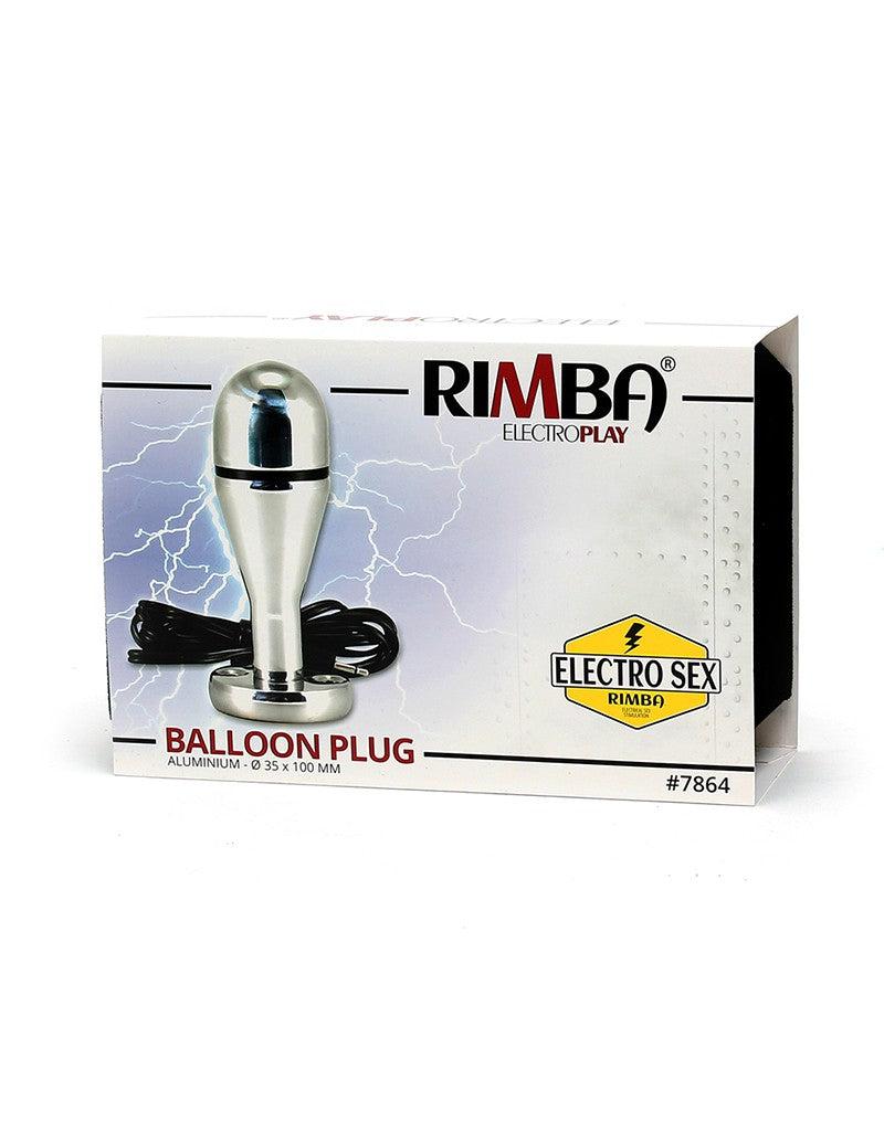 Rimba Electro Sex - Ballon Plug Voor Vaginaal of Anaal Gebruik 100 mm bi-polair-Laced-up.nl