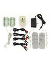 Rimba Electro Sex - Electronische Erotische Stimulatie - 4 Kanaals Electro Sex Power Box Set Met LCD Display-Laced-up.nl