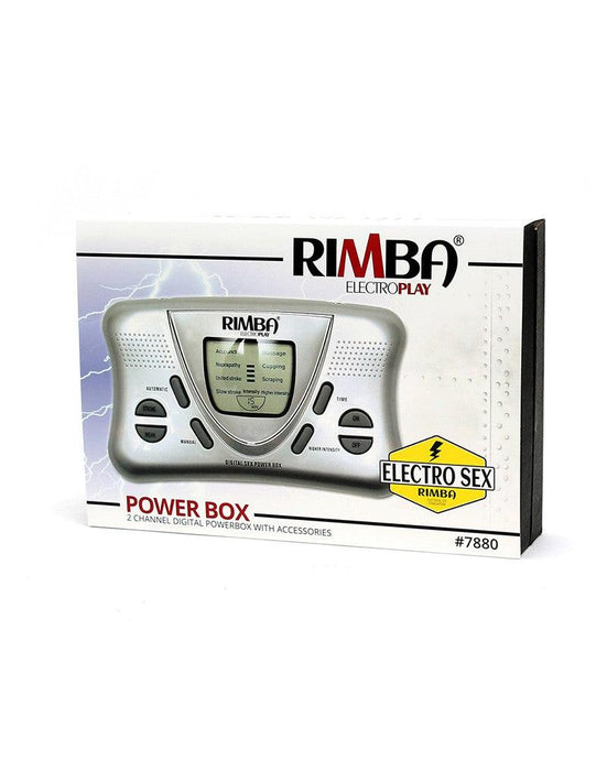 Rimba Electro Sex - Electronische Erotische Stimulatie - Powerbox Set Met LCD display-Laced-up.nl