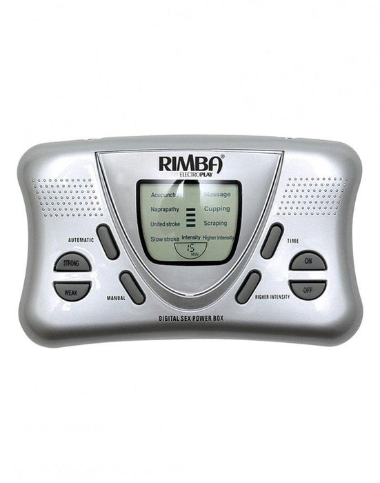 Rimba Electro Sex - Electronische Erotische Stimulatie - Powerbox Set Met LCD display-Laced-up.nl