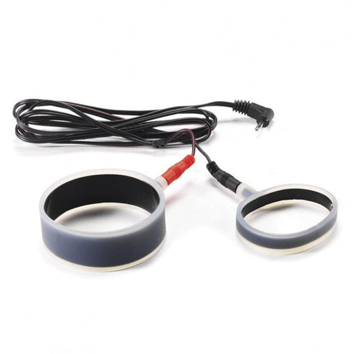 Rimba Electro Sex - Siliconen Cock Ringen Set Plat Model uni-polair - 2 Stuks-Laced-up.nl