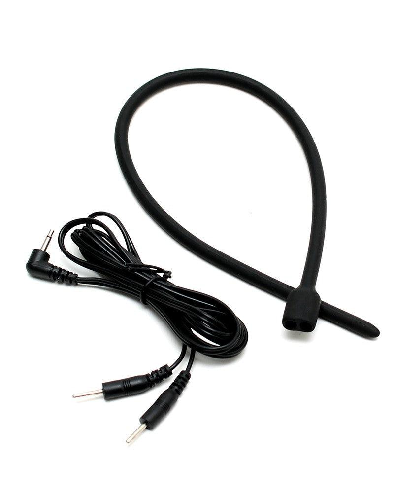 Rimba Electro Sex - Siliconen Urethral Dilator - Sound (voor In de plasbuis) bi-polair-Laced-up.nl