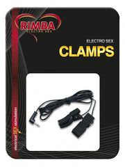 Rimba Electro Sex - E-stim Klemmen - Unipolair - 2 stuks-Erotiekvoordeel.nl