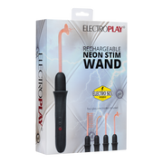 Rimba Electroplay - Neon Wand met Opzet Elektroden - Oplaadbaar-Erotiekvoordeel.nl