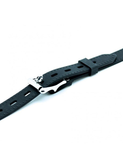 Rimba - Gag - Mondknevel Met Hondenbot - Siliconen - Verstelbaar - Zwart-Laced-up.nl