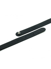 Rimba - Halsband - Collar Met Tekst - BITCH - Siliconen-Laced-up.nl