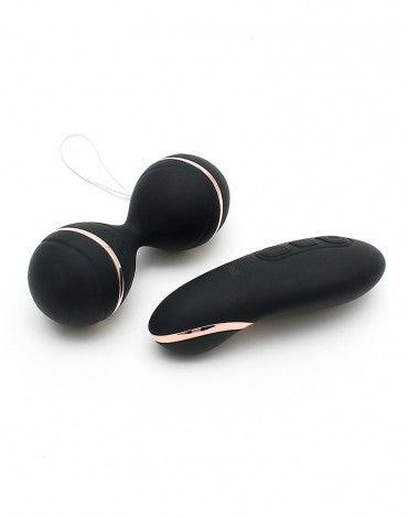 Rimba - Ibiza - Vibrator Set - Clitoris Vibrator En Vibrerend Eitje - Zwart-Erotiekvoordeel.nl