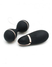 Rimba - Ibiza - Vibrator Set - Clitoris Vibrator En Vibrerend Eitje - Zwart-Laced-up.nl