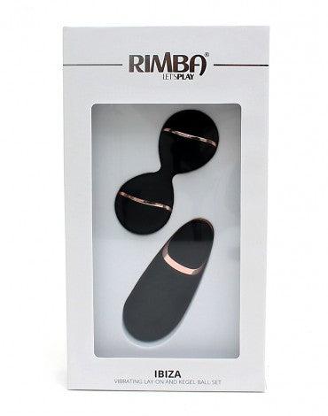 Rimba - Ibiza - Vibrator Set - Clitoris Vibrator En Vibrerend Eitje - Zwart-Laced-up.nl