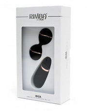 Rimba - Ibiza - Vibrator Set - Clitoris Vibrator En Vibrerend Eitje - Zwart-Laced-up.nl