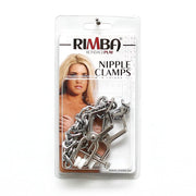 Rimba - Pinces à seins industrielles avec vis de réglage et chaîne - Laced-up.nl