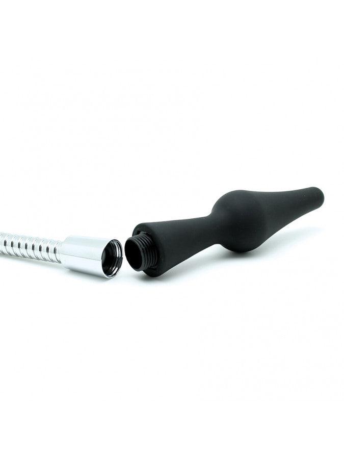 Rimba - Intiem Douche - Siliconen - Voor op Doucheslang - Zwart-Laced-up.nl