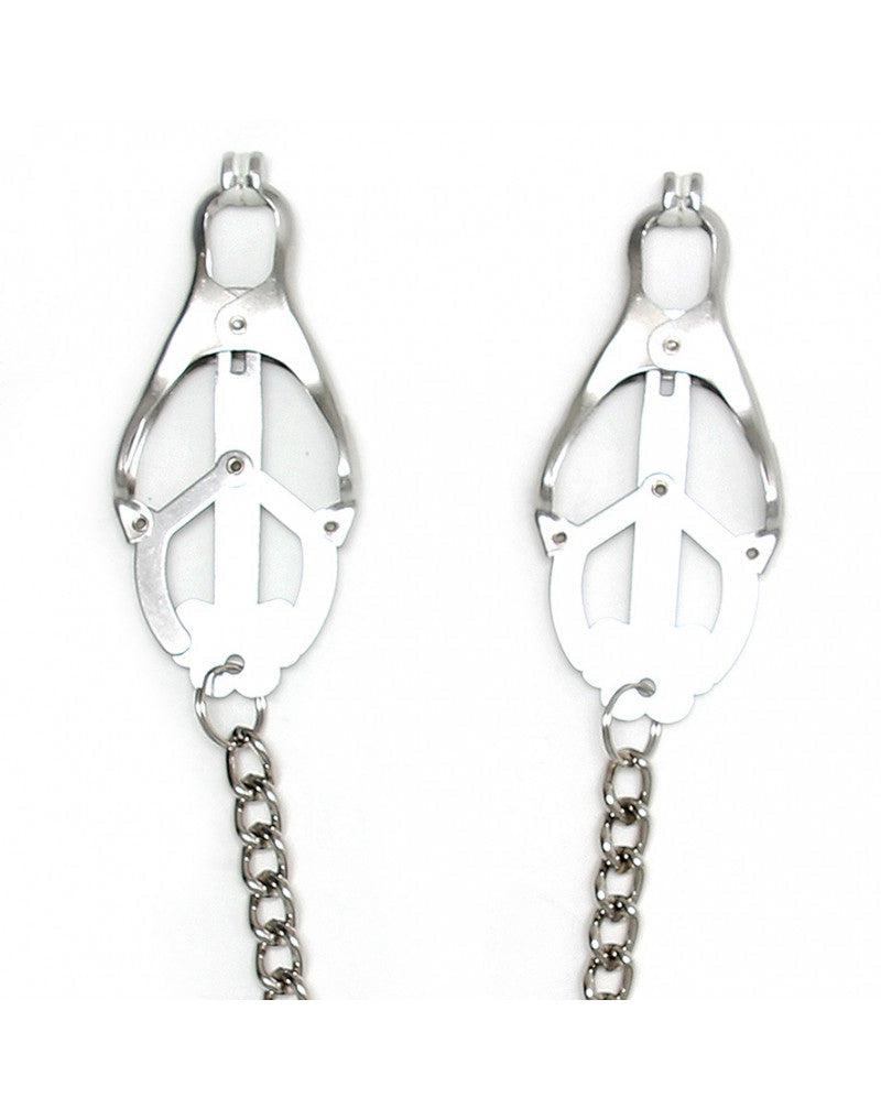 Rimba - Japanse Clover Tepelklemmen Met Ketting-Erotiekvoordeel.nl