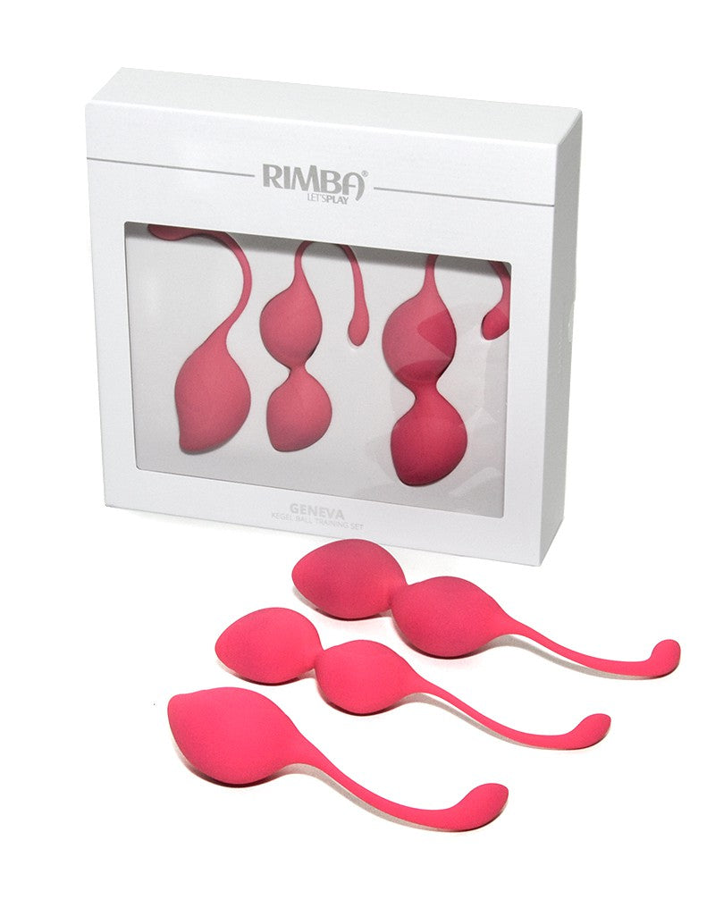 Rimba - Kegel Balletjes Bekkenbodem Trainings Set Geneva - Roze-Laced-up.nl