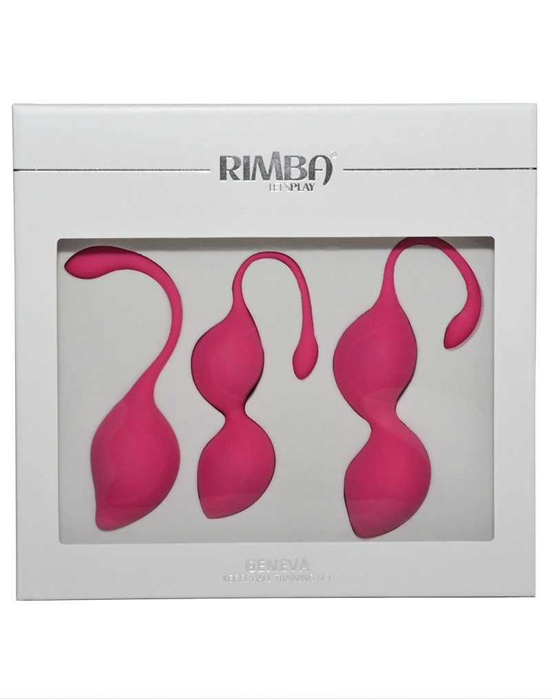 Rimba - Kegel Balletjes Bekkenbodem Trainings Set Geneva - Roze-Laced-up.nl