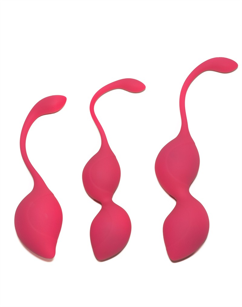 Rimba - Kegel Balletjes Bekkenbodem Trainings Set Geneva - Roze-Laced-up.nl