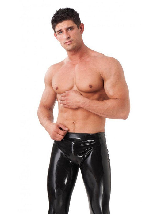Rimba - Latex Heren Broek - Zwart-Erotiekvoordeel.nl