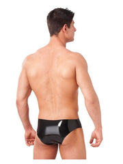 Rimba - Latex Heren Slip-Laced-up.nl
