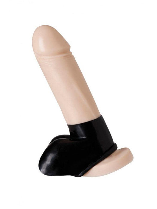 Rimba - Latex Penis Manchet Met Volledig Omsloten Balzak-Laced-up.nl