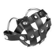 Rimba - Leather Scrotum Cage with Sharp Nails - Black-Laced-up.nl