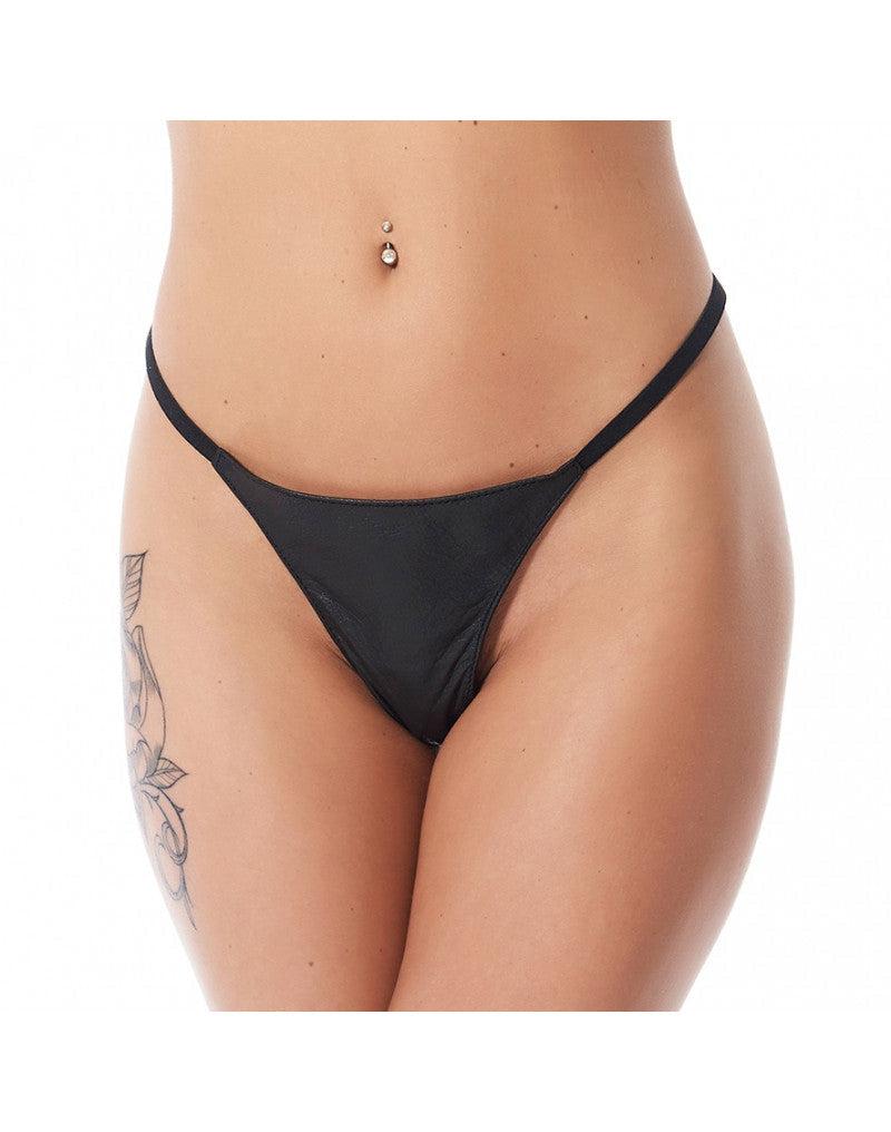Rimba - Lederen G-string-Laced-up.nl