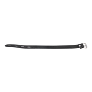 Rimba - Leather Collar with Padlock Clasp - Black-Laced-up.nl