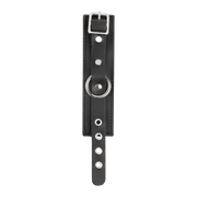 Rimba - Leather Penis Restraint - Black - Laced-up.nl
