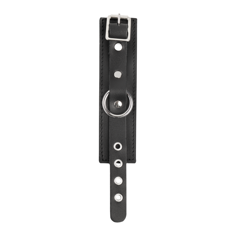 Rimba - Leather Penis Restraint - Black - Laced-up.nl