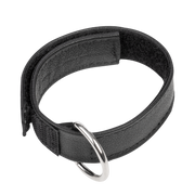 Rimba - Leather Cockstrap with Velcro - Black - Laced-up.nl