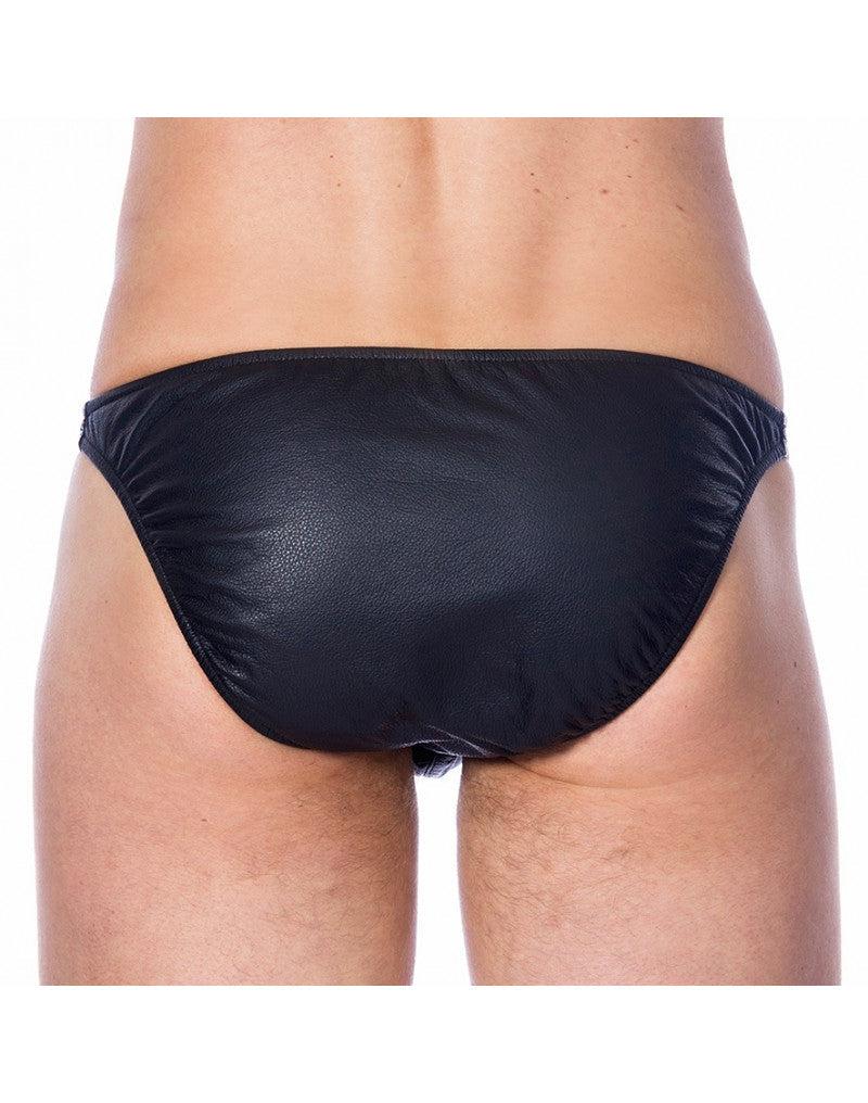 Rimba - Zwarte Leren Herenslip-Laced-up.nl