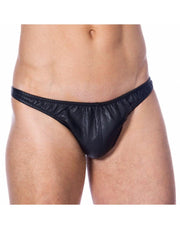 Rimba - Zwarte Leren Herenslip-Laced-up.nl