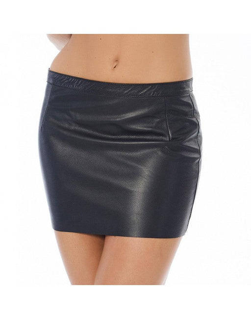 Rimba Leren Minirokje met Ritssluiting-Erotiekvoordeel.nl