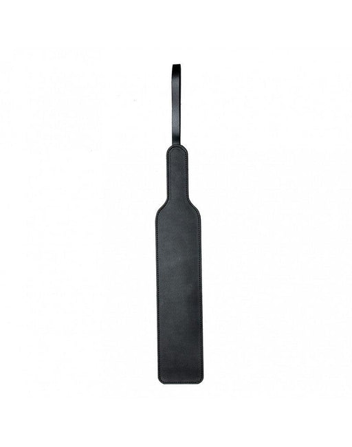 Rimba - Leren Paddle - 1 Gladde Kant - 1 Kant Met Spijkertjes - Zwart-Erotiekvoordeel.nl