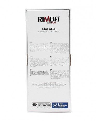 Rimba - Malaga - Bullet Vibrator - Krachtige Mini Vibrator - Zwart-Laced-up.nl