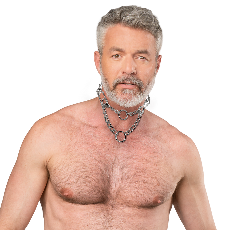 Rimba - Metalen Pinch Collar - Zilver-Erotiekvoordeel.nl