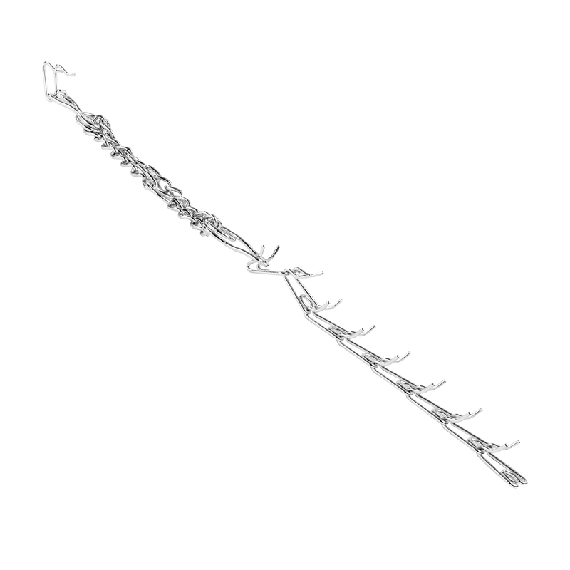 Rimba - Metalen Pinch Collar - Zilver-Erotiekvoordeel.nl