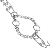 Rimba - Metalen Pinch Collar - Zilver-Erotiekvoordeel.nl