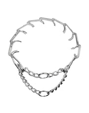 Rimba - Metalen Pinch Collar - Zilver-Erotiekvoordeel.nl