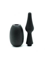 Rimba - Mini Anaal Douche Met Afschroefbaar Ballon Reservoir - Intimate Rinser - Siliconen-Laced-up.nl
