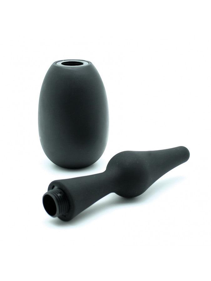Rimba - Mini Anaal Douche Met Afschroefbaar Ballon Reservoir - Intimate Rinser - Siliconen-Laced-up.nl