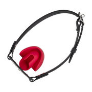 Rimba - Mondknevel met Bit - Zwart/Rood-Erotiekvoordeel.nl
