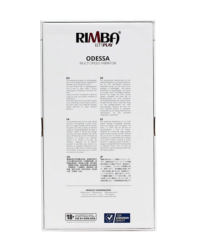 Rimba - Odessa - Vulva En Clitoris Vibrator - Turquoise-Laced-up.nl