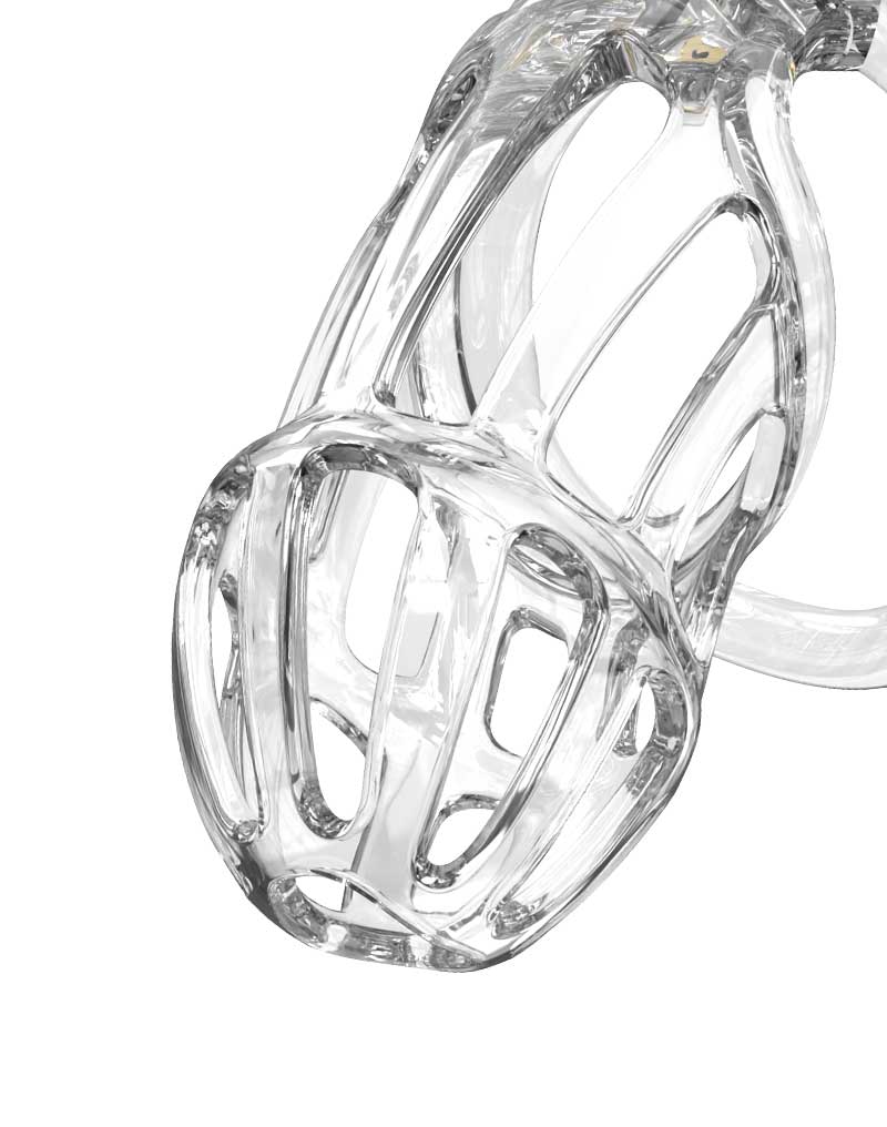 Rimba P-Cage - P-Cage PC01 - Cage de chasteté - Cage à pénis - Taille M - Transparente - Laced-up.nl