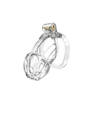 Rimba P-Cage - P-Cage PC01 - Cage de chasteté - Cage à pénis - Taille M - Transparent - Laced-up.nl