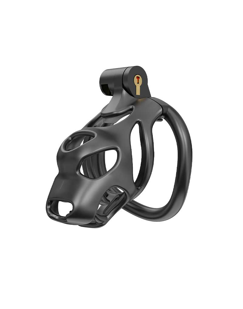 Rimba P-Cage - P-Cage PC07 - Chastity Cage - Penis Cage - Size S - Black - Laced-up.nl