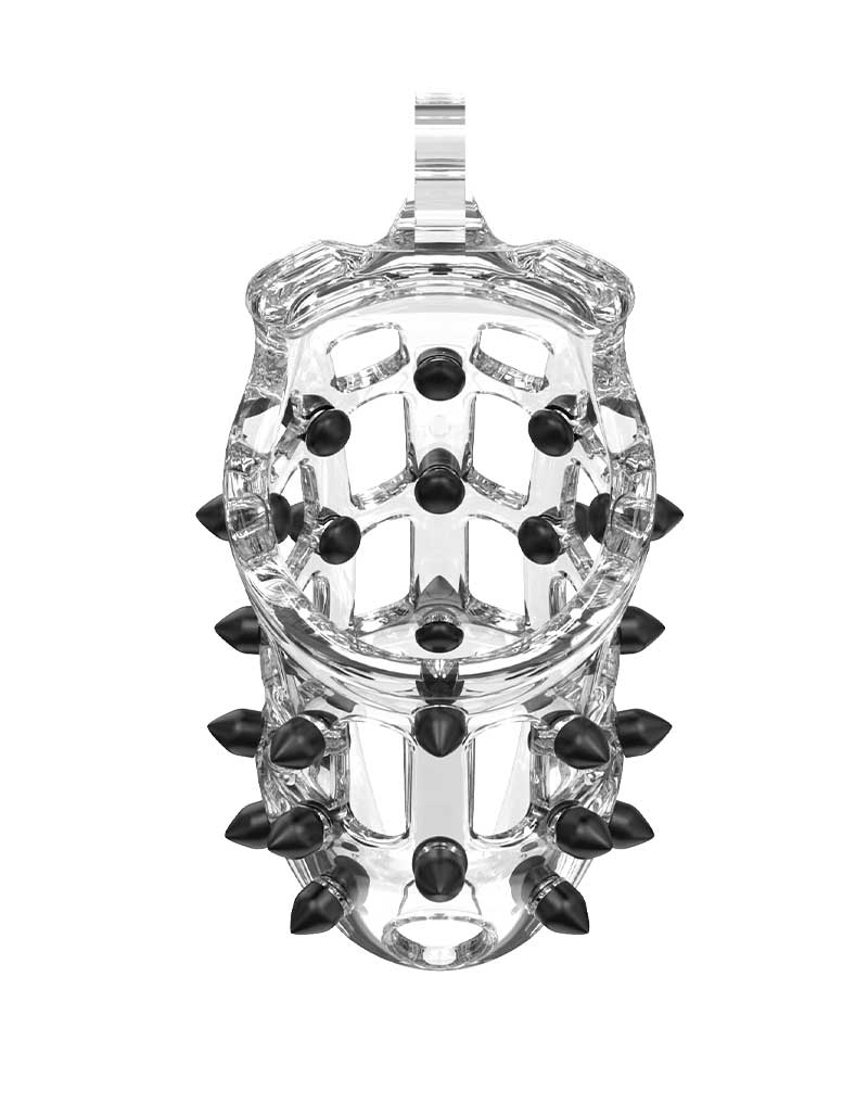 Rimba P-Cage - P-Cage PC09 - Cage de chasteté - Cage à pénis - Taille L - Transparent-Laced-up.nl