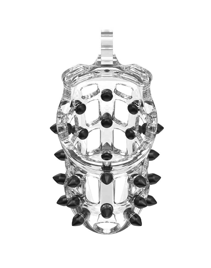 Rimba P -Cage - P-Cage PC09 - Keuschheitskäfig - Peniskäfig - Größe M - Transparent-Laced-up.nl