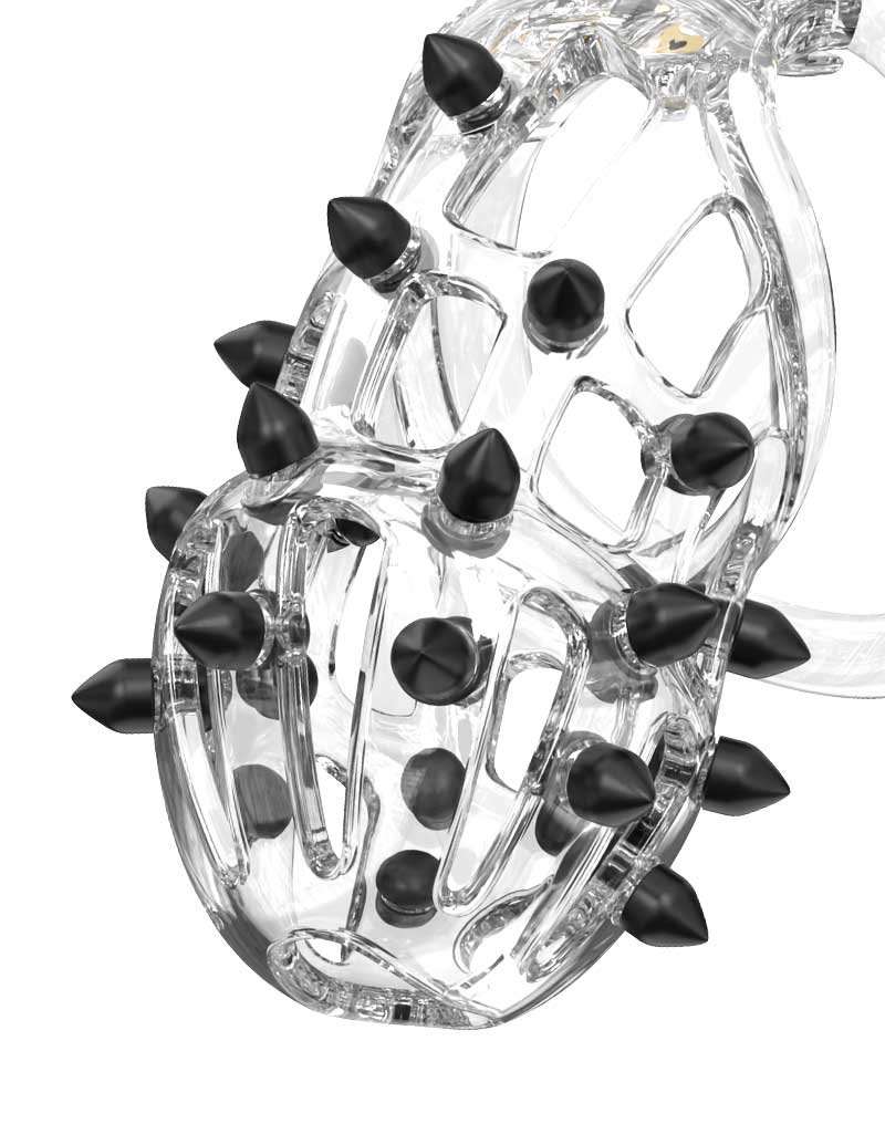 Rimba P-Cage - P-Cage PC09 - Keuschheitskäfig - Peniskäfig - Größe S - Transparent - Laced-up.nl